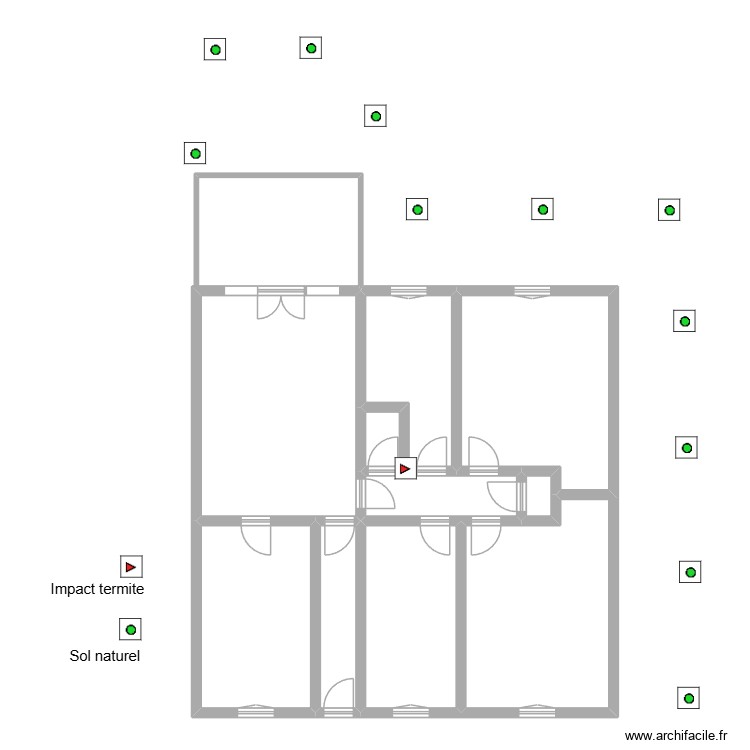 CLUZEAU. Plan de 0 pièce et 0 m2 CLUZEAU. Plan de 0 pièce et 0 m2