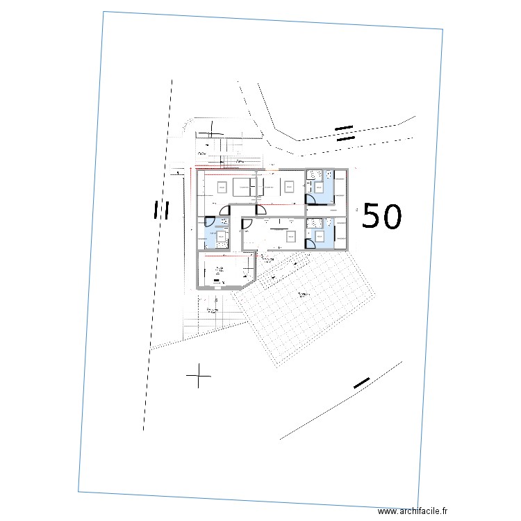 R +4M. Plan de 0 pièce et 0 m2