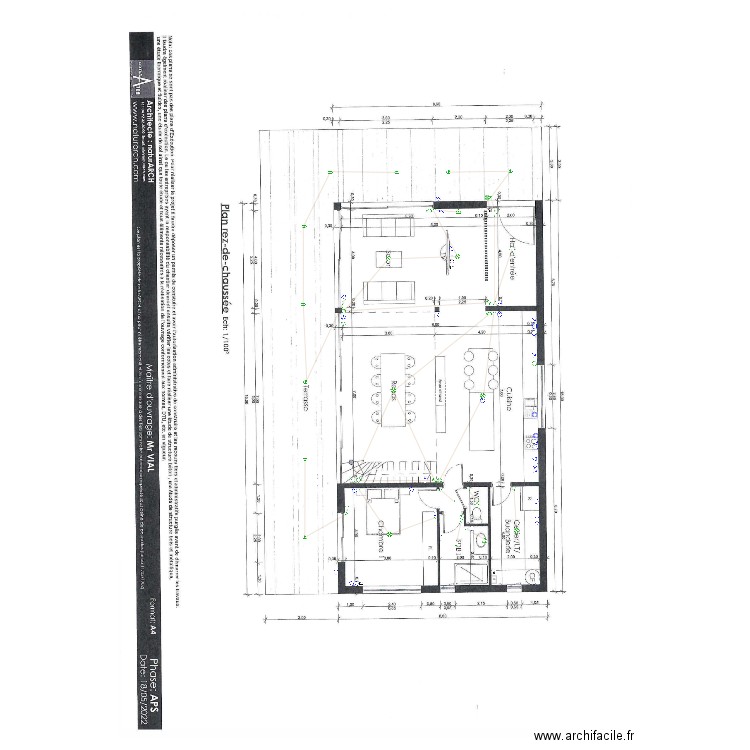 Vial. Plan de 0 pièce et 0 m2