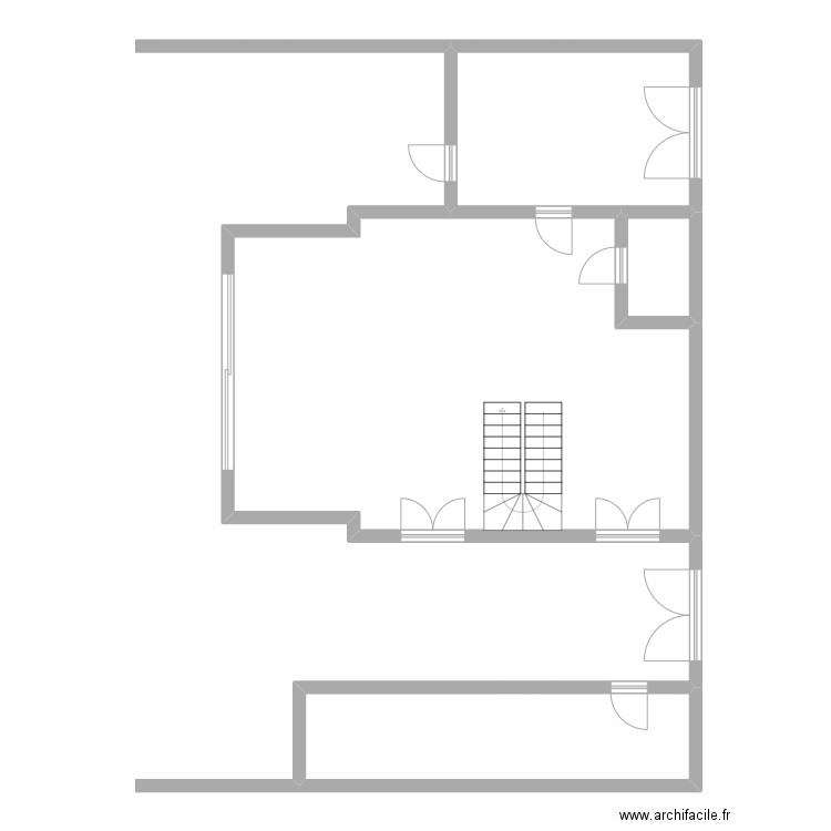 BOUDJELIDA. Plan de 4 pièces et 99 m2
