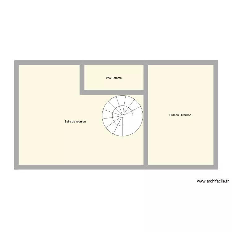 Janvry Plan 1er &eacute;tage. Plan de 