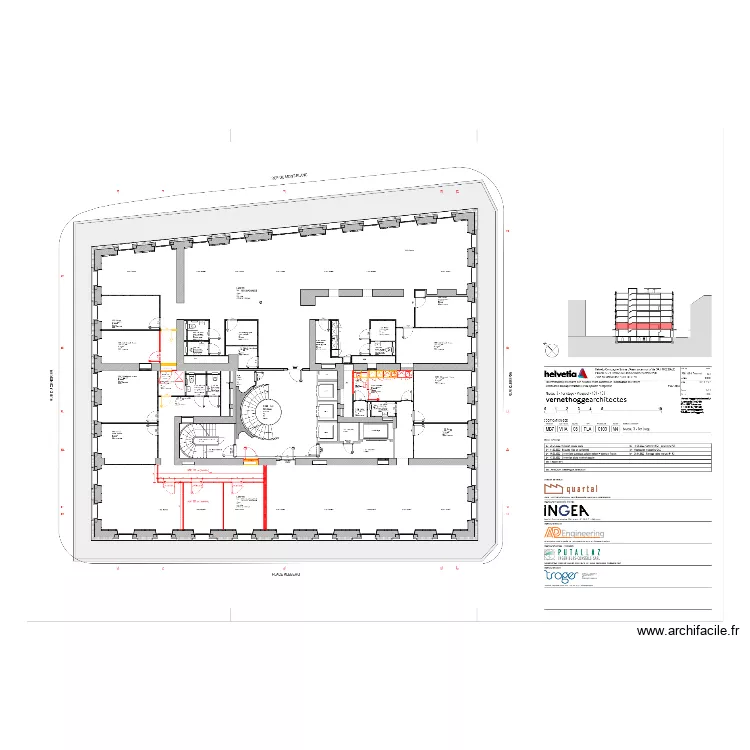 LHH - Mont-Blanc 7 - 144m2. Plan de 7  et 145 m²