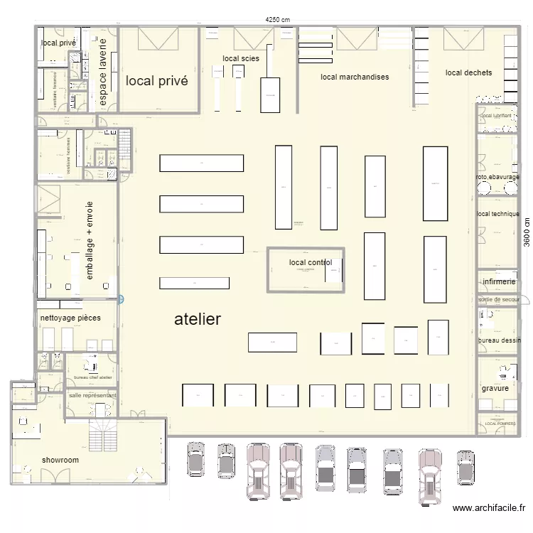 ATELIER FRAIPONT NEW plus petit. Plan de ATELIER FRAIPONT NEW plus petit. Plan de