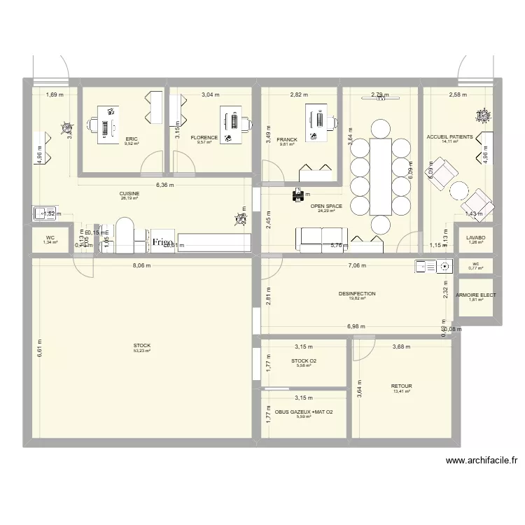 Projet1. Plan de 