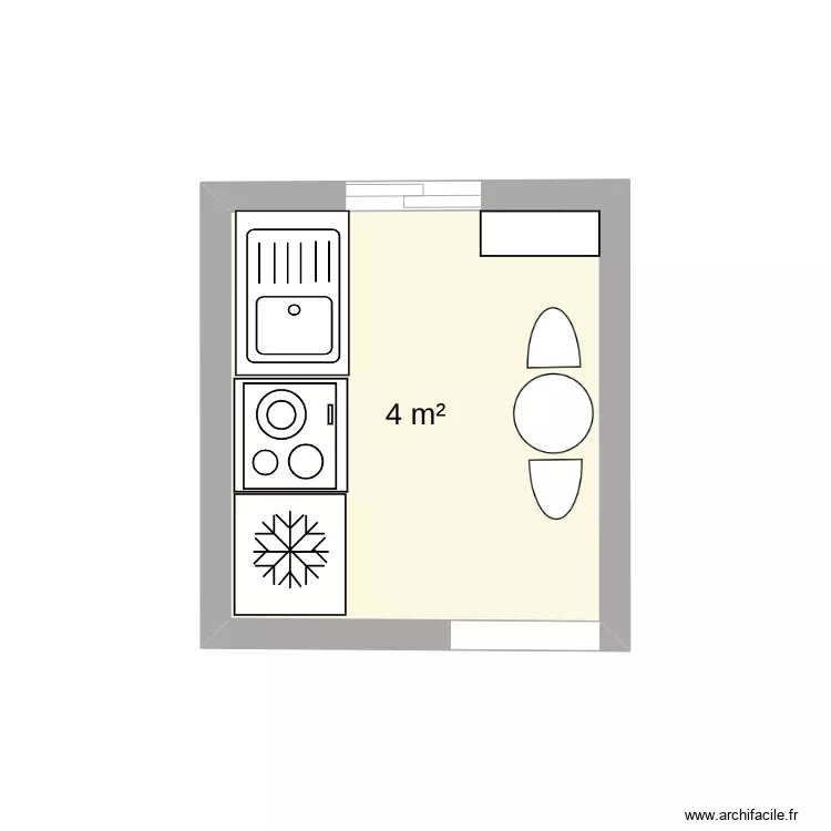 Cuisine. Plan de 