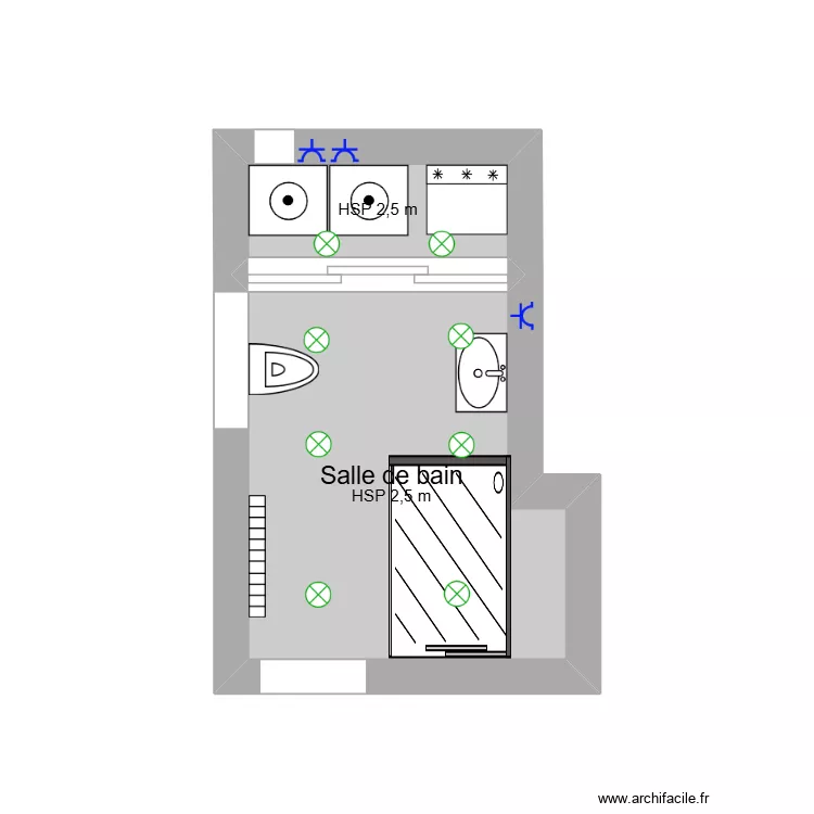 cuisine. Plan de 