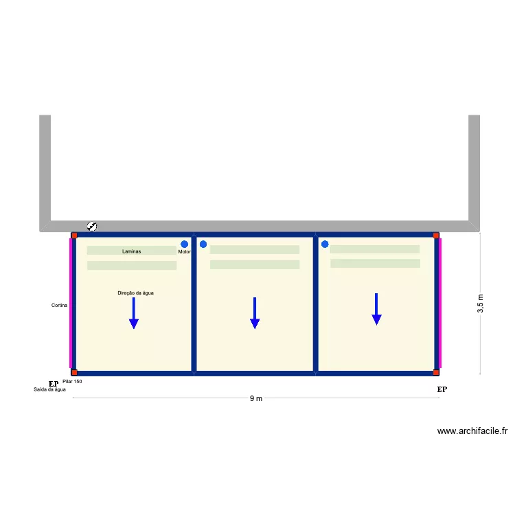 Dias Lopes. Plan de 3  et 28 m²