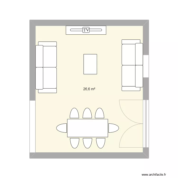 Salon. Plan de Salon. Plan de