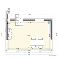 Plan 7,3m sans &eacute;lectricit&eacute; avec ouverture