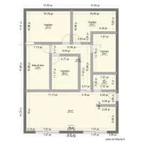 Plan Chalet4chambres 30x40