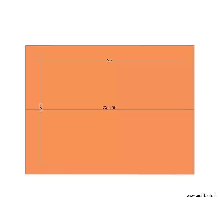 Atelier. Plan de 2 Pièces et 52 m² Atelier. Plan de 2 Pièces et 52 m²
