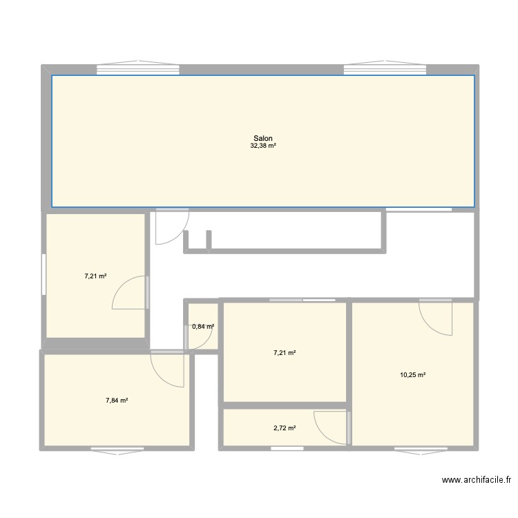 Maison. Plan de 0 pièce et 0 m2
