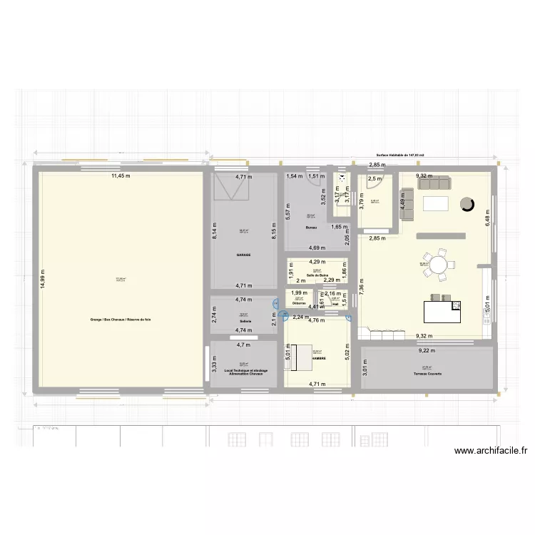 Proposition no4. Plan de 13 Pièces et 434 m² Proposition no4. Plan de 13 Pièces et 434 m²