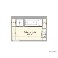 DAVION PUTEAUX - SALLE DE BAIN - EXISTANT