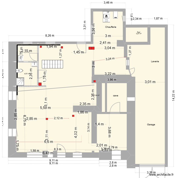 etat general RDC fev26. Plan de 0 pièce et 0 m2