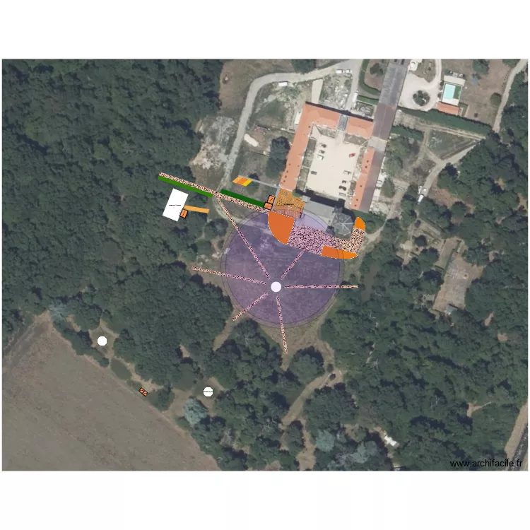 aménagement jardin. Plan de aménagement jardin. Plan de