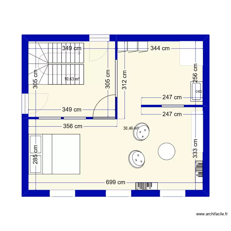 chambre saint romain. Plan de chambre saint romain. Plan de