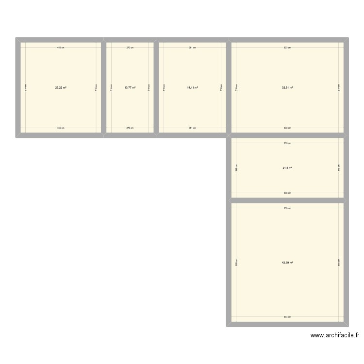 DAUZAT. Plan de 0 pièce et 0 m2