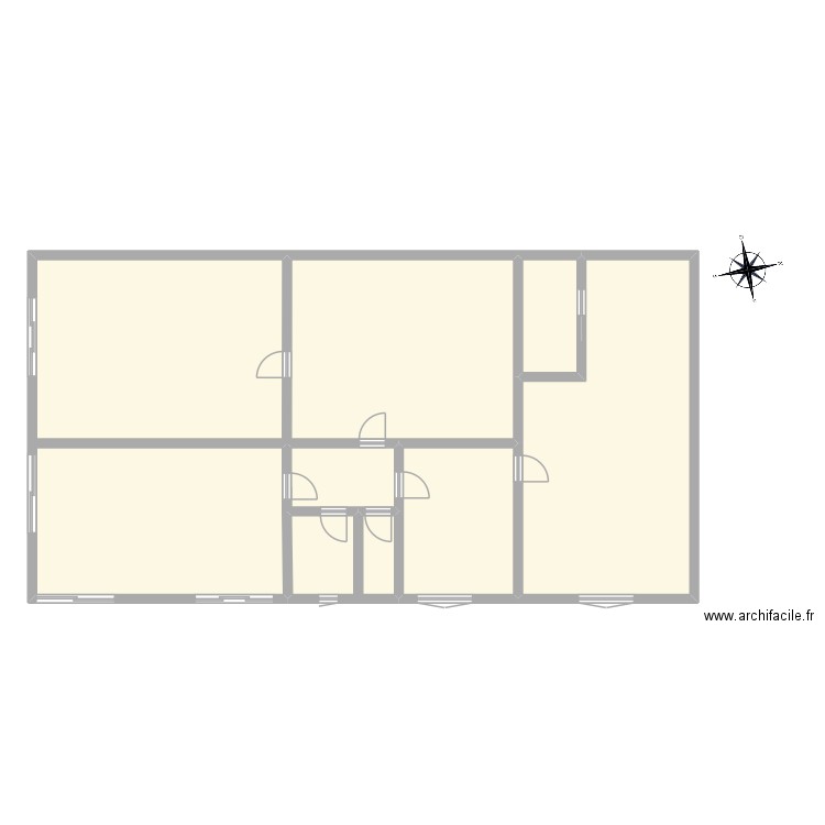 Les Issambres. Plan de 6 pièces et 193 m2