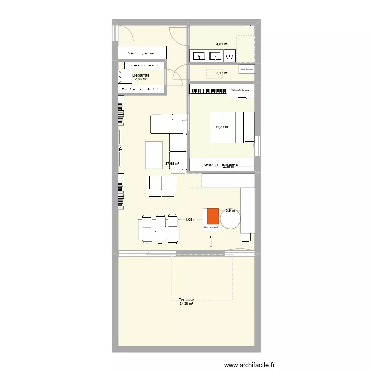 Plan finalo. Plan de 