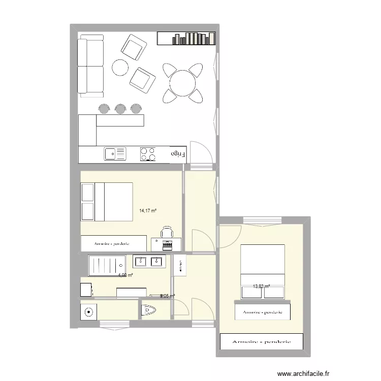 ROCHECHOUART 5. Plan de ROCHECHOUART 5. Plan de