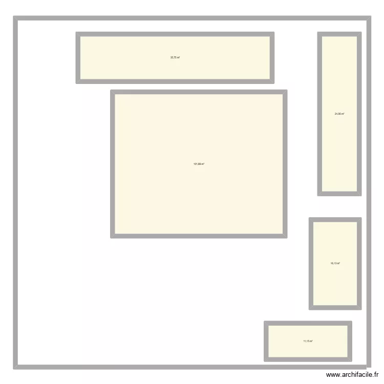 Ferme Bagamoyo. Plan de 5 et 189 m² Ferme Bagamoyo. Plan de 5 et 189 m²