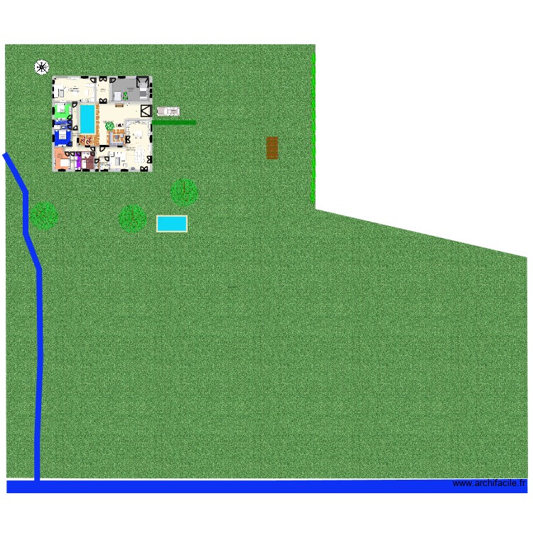champagnac + appartement. Plan de 0 pièce et 0 m2