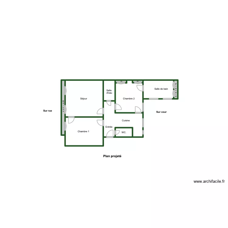 plan paris 11 Clemium 2ème droite. Plan de 11 Pièces et 19 m² plan paris 11 Clemium 2ème droite. Plan de 11 Pièces et 19 m²
