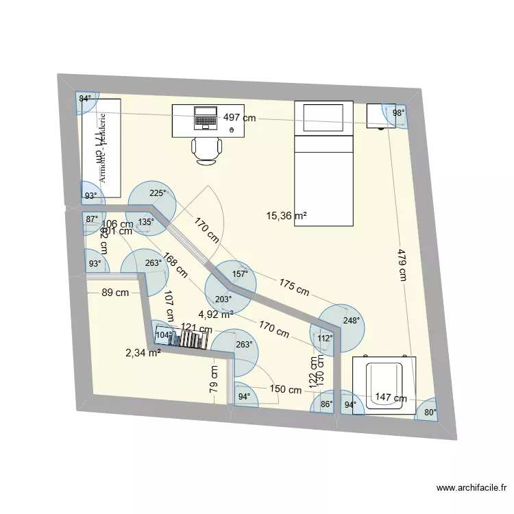 etage Nico. Plan de etage Nico. Plan de