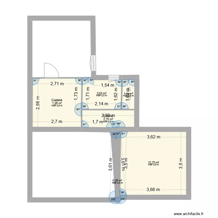 Ebauche.1 Plan LH. Plan de 