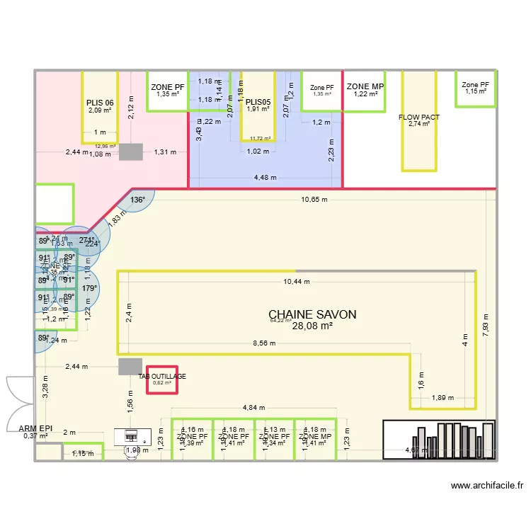SAVON LAYOUT. Plan de 20 et 169 m² SAVON LAYOUT. Plan de 20 et 169 m²