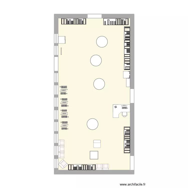 Plan CDI. Plan de 1 Pièce et 43 m² Plan CDI. Plan de 1 Pièce et 43 m²