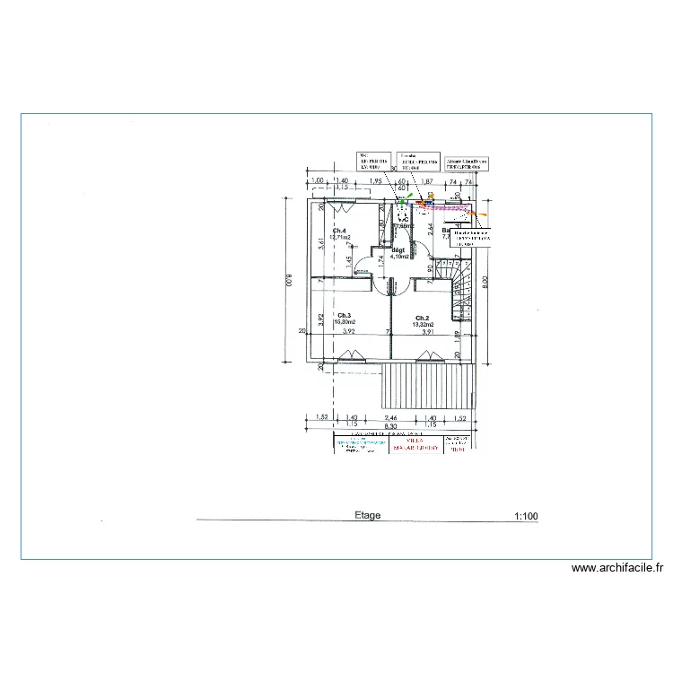 MALARD JOHNY R+1.. Plan de 