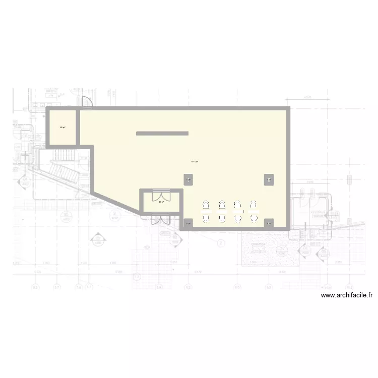 DC 2026. Plan de 7 pièces et 137 m² DC 2026. Plan de 7 pièces et 137 m²