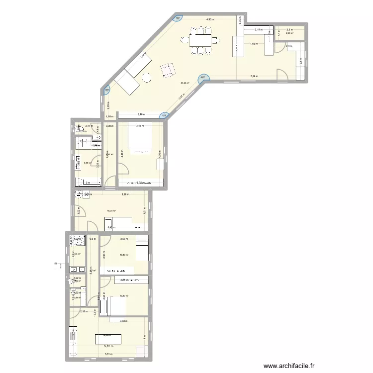 colombier new massage wc. Plan de 12 et 165 m² colombier new massage wc. Plan de 12 et 165 m²