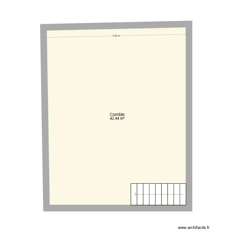 chambre +2. Plan de 1 et 42 m² chambre +2. Plan de 1 et 42 m²