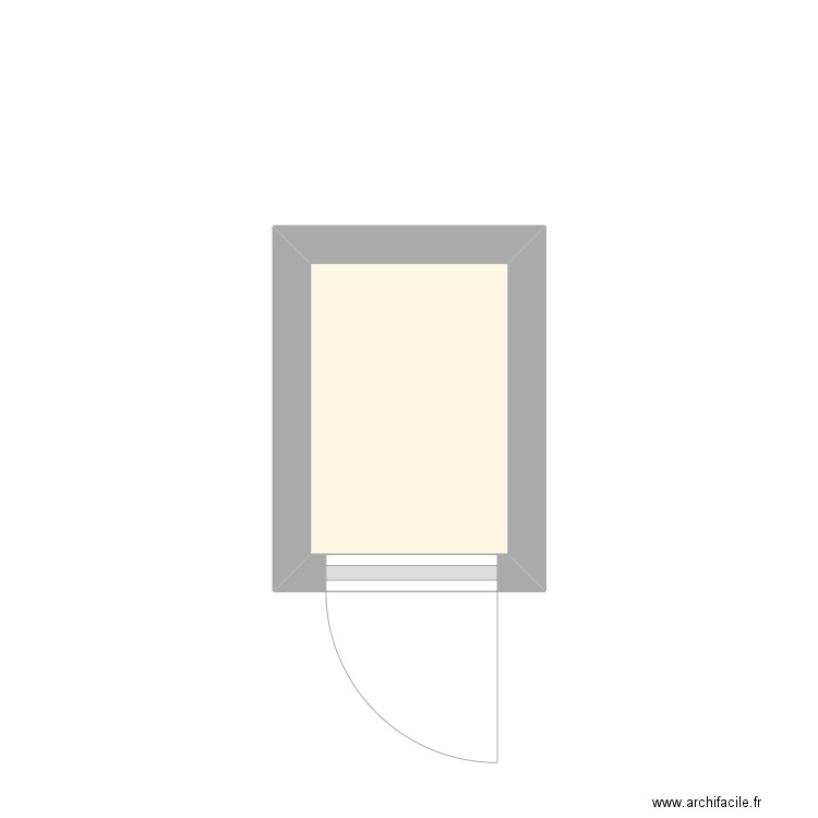 Berging NE2-0004. Plan de 1 pièce et 1 m2