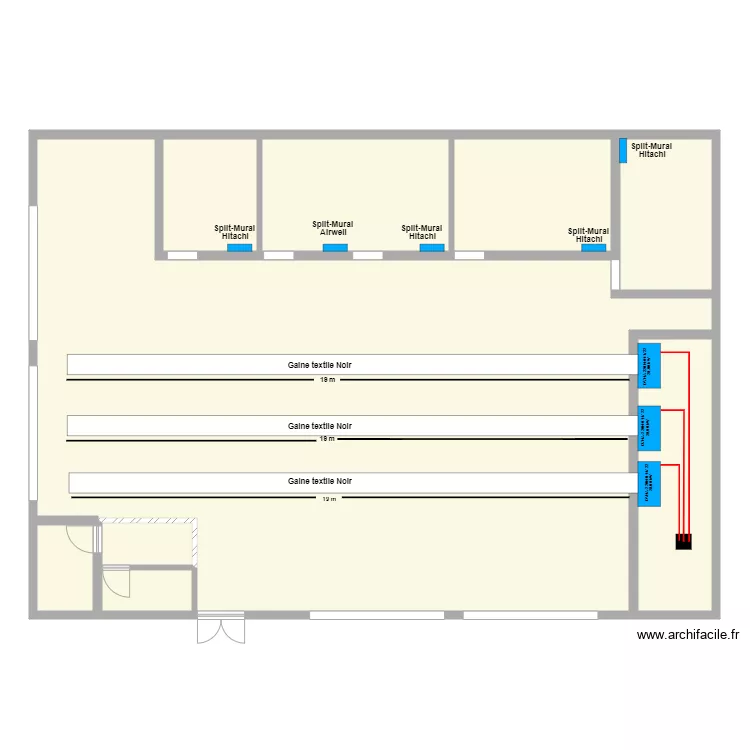 Keepcool Saint Leu version gainable. Plan de 