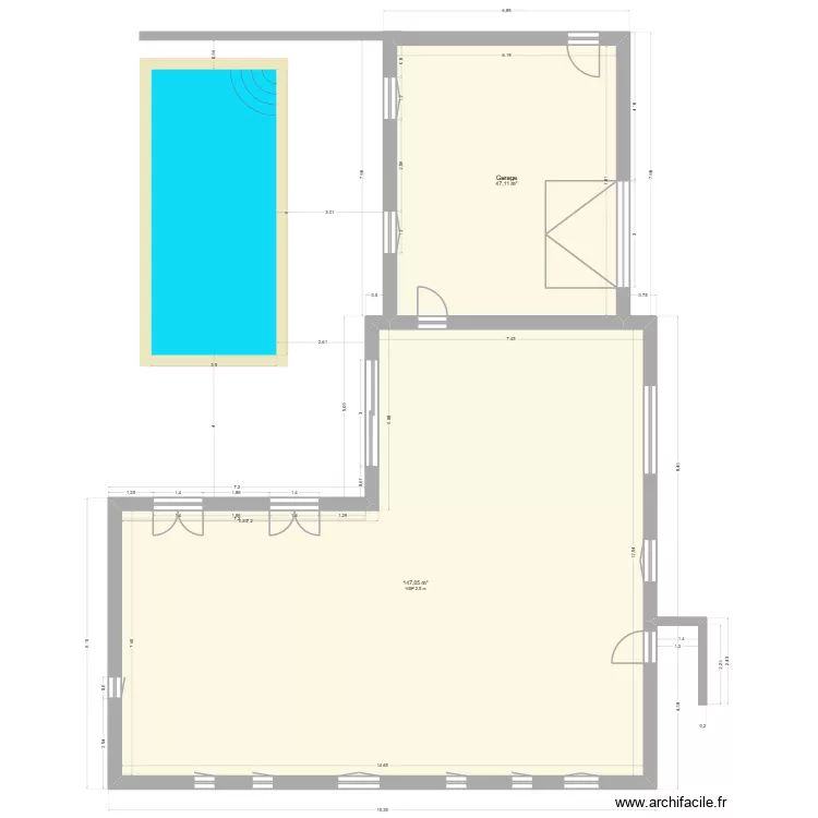 b&eacute;a16. Plan de 