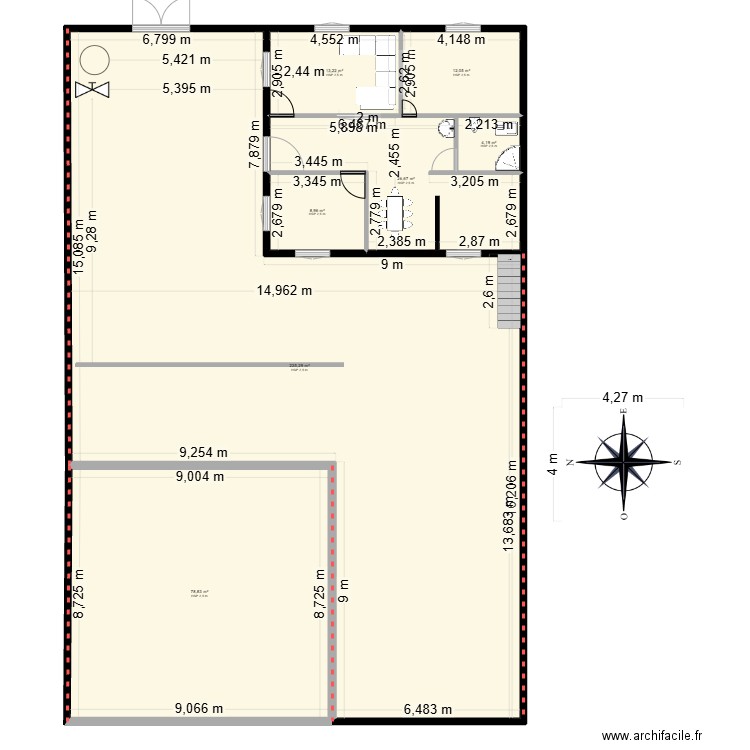 MAISON AMMI 2. Plan de 7 pièces et 369 m2