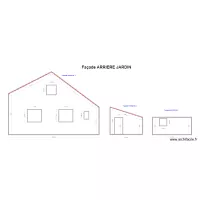 Fa&ccedil;ade ARRIERE JARDIN 