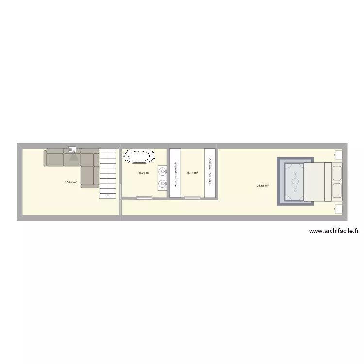 r+4. Plan de 4 et 56 m² r+4. Plan de 4 et 56 m²