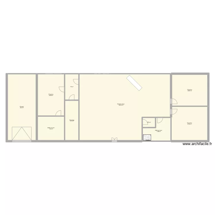 maison flo/vince. Plan de 