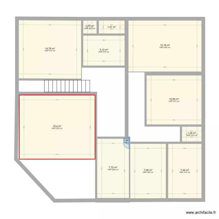 1ER ETAGE 2. Plan de 