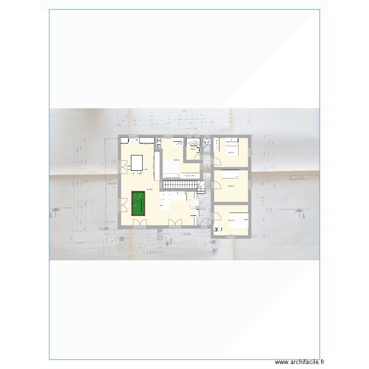 Projet Chisdits. Plan de 0 pièce et 0 m2