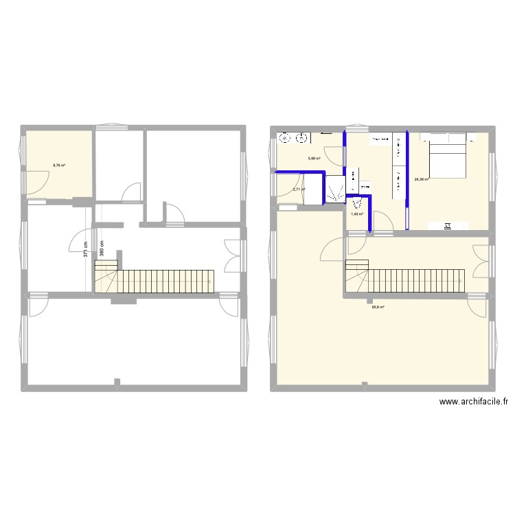 Maison . Plan de 0 pièce et 0 m2