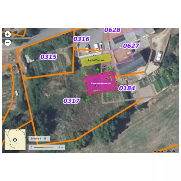 Espace Enfants CULTURES. Plan de 