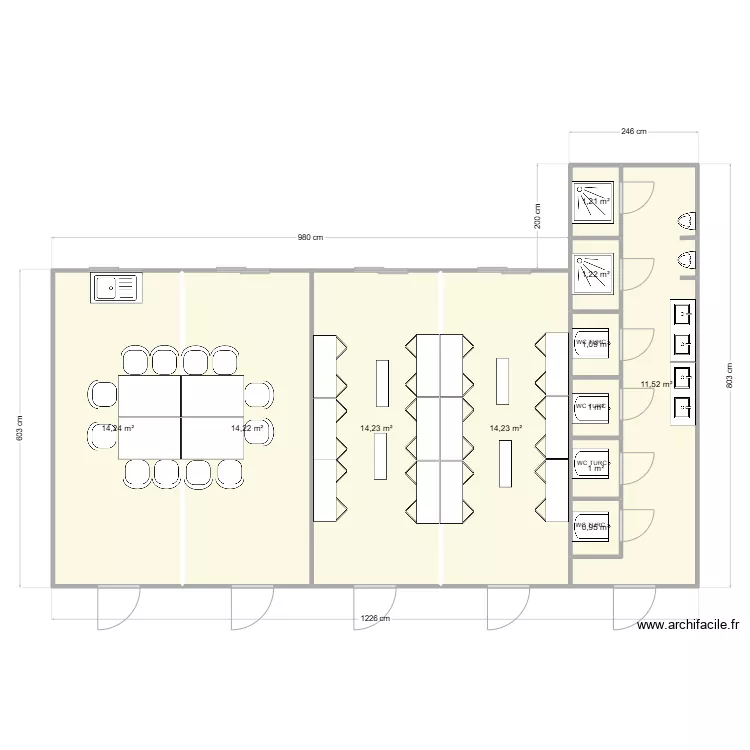 EGCS CHANTIER JANNEYRIAS. Plan de 
