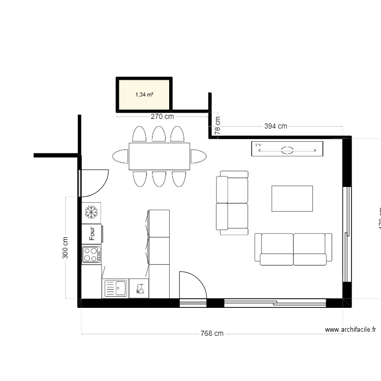 Me Wyart. Plan de 0 pièce et 0 m2