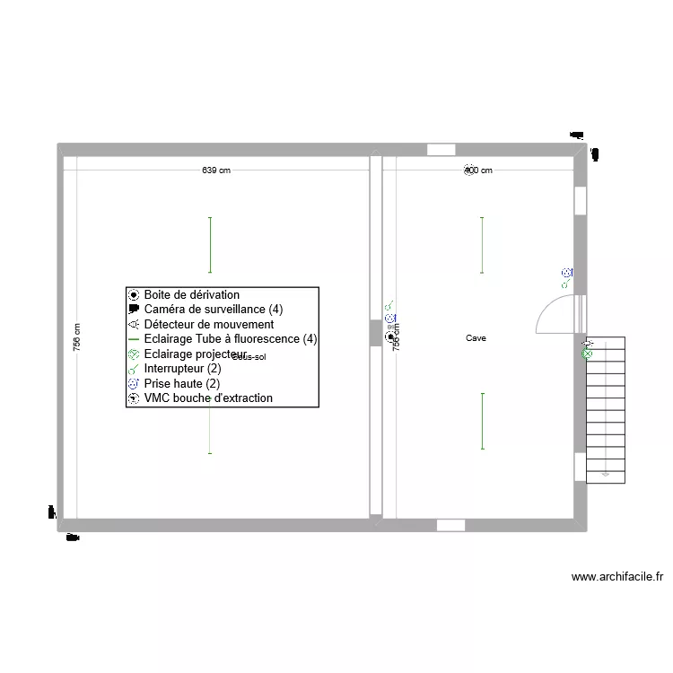 Antoine t&eacute;o cave Ecl. Plan de 